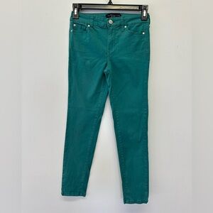Celebrity Pink Women's Green Skinny Jeans